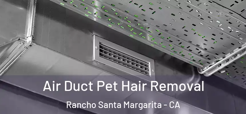 Air Duct Pet Hair Removal Rancho Santa Margarita - CA